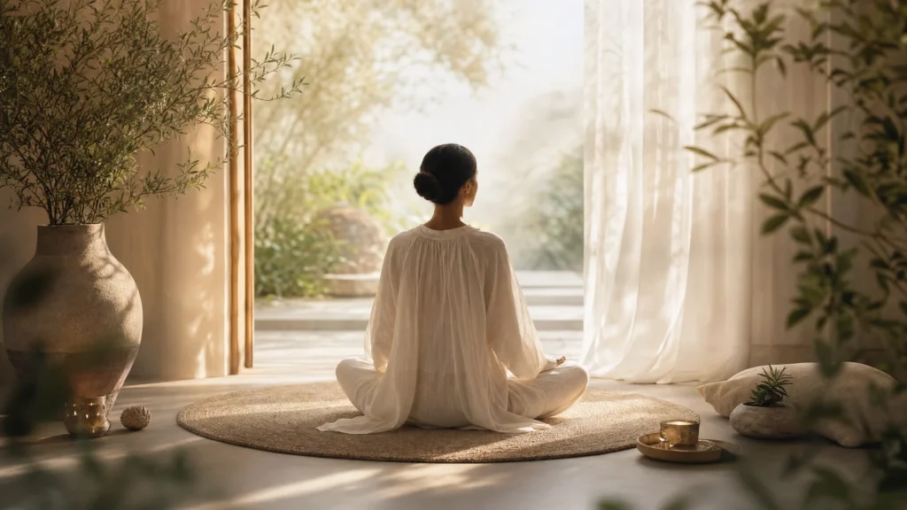 Visuel éditorial — Communiquer avec ses Guides Spirituels